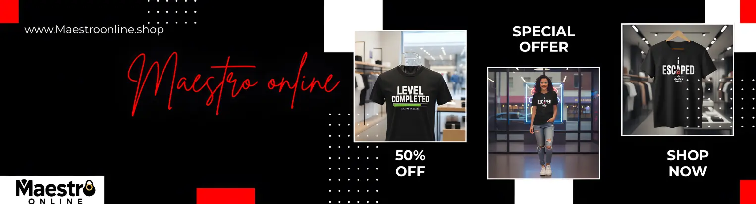 Banner for Maestro online